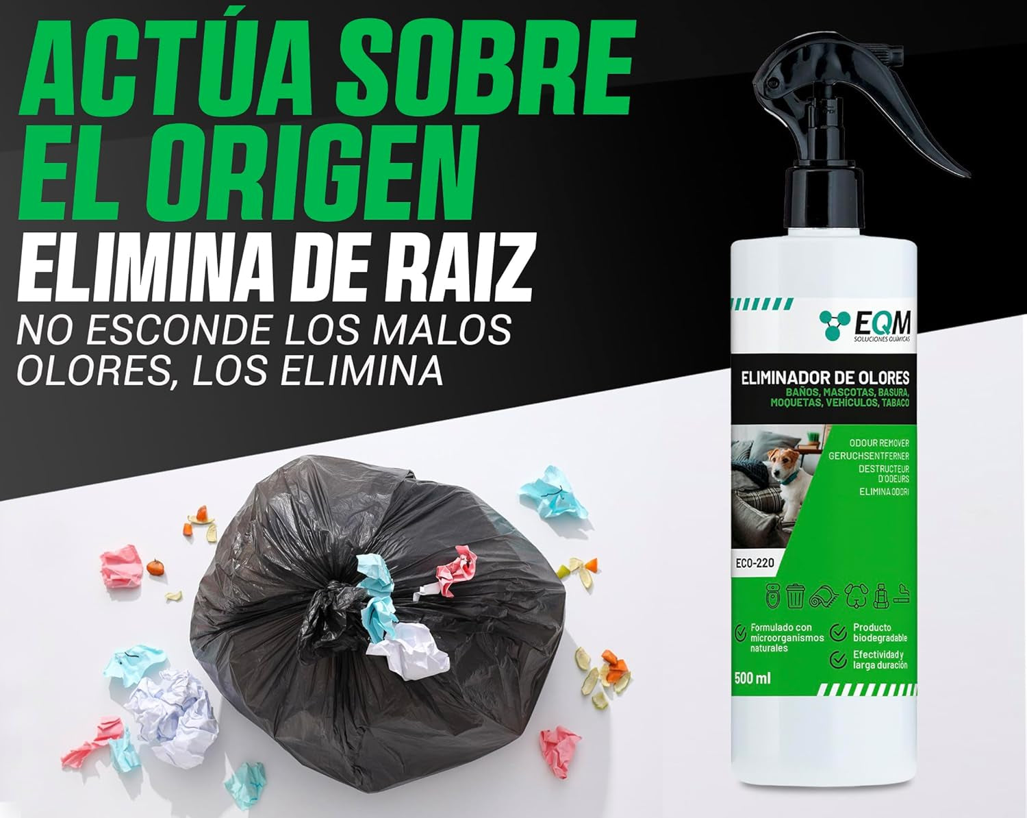 Eliminador De Olores Instantáneo - 500 ML