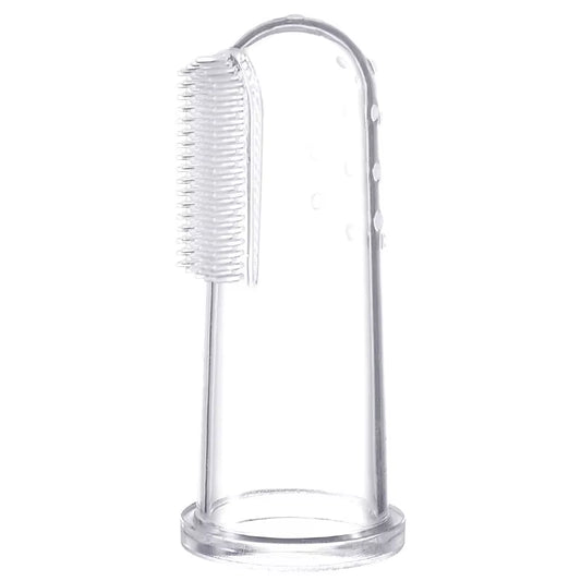 Cepillo de dientes de dedo para mascotas súper suave