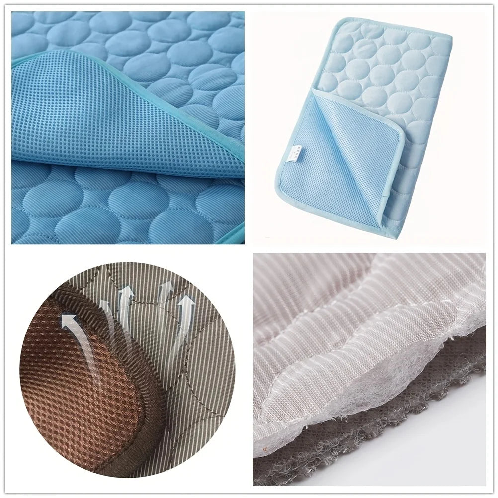 Cama fría para mascotas 