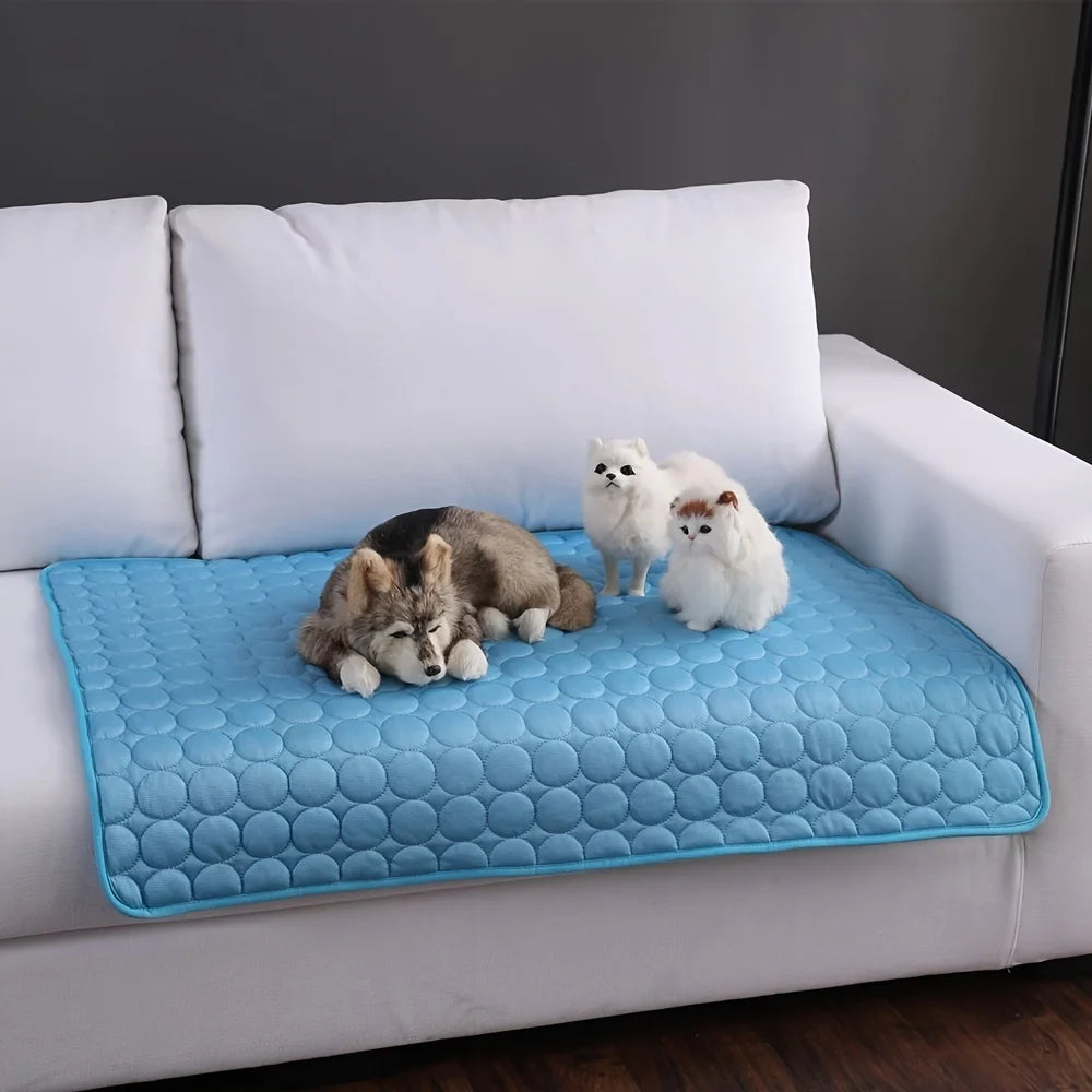 Cama fría para mascotas 