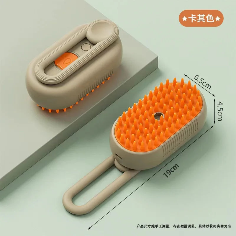 Cepillo de vapor para perros y gatos