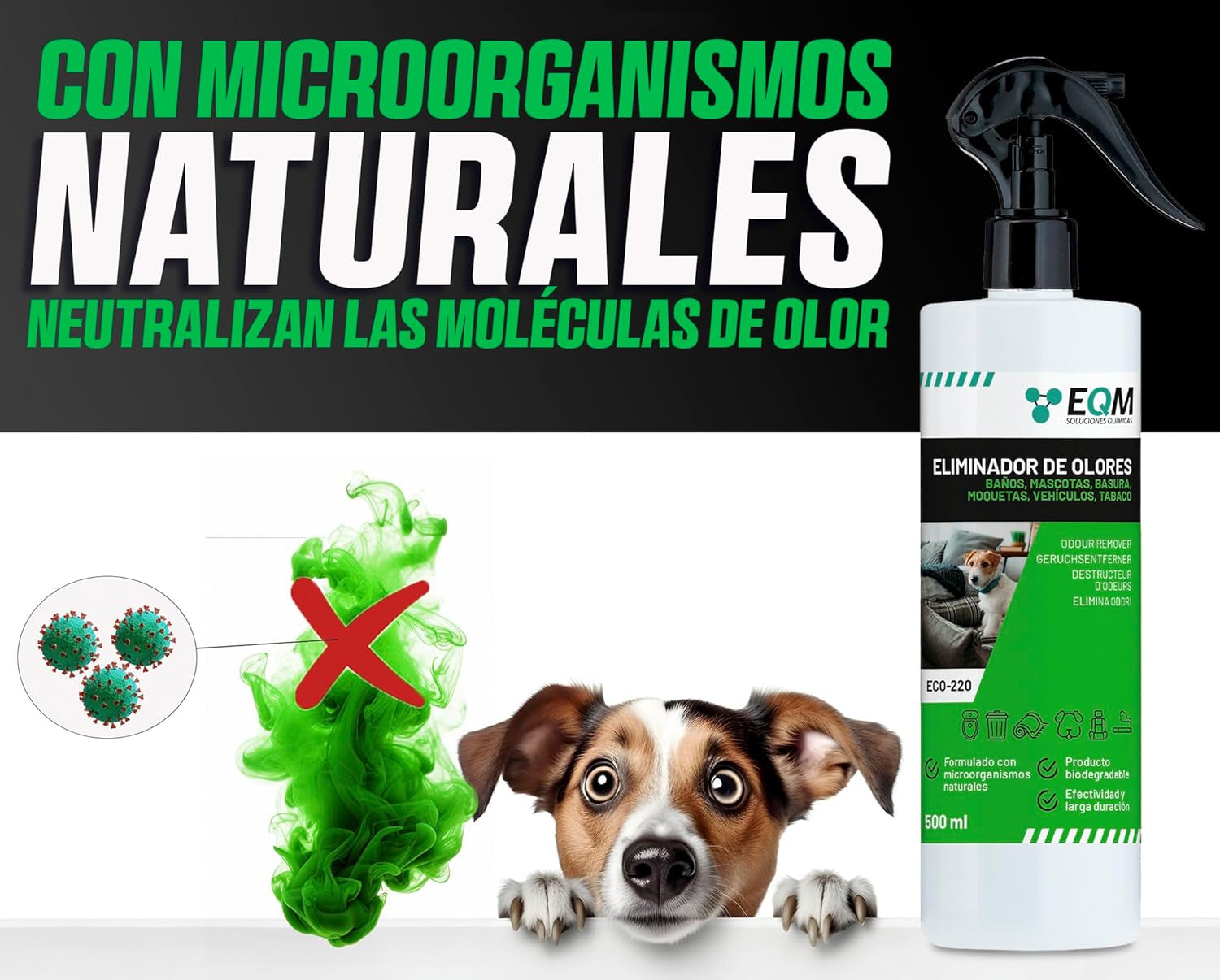 Eliminador De Olores Instantáneo - 500 ML