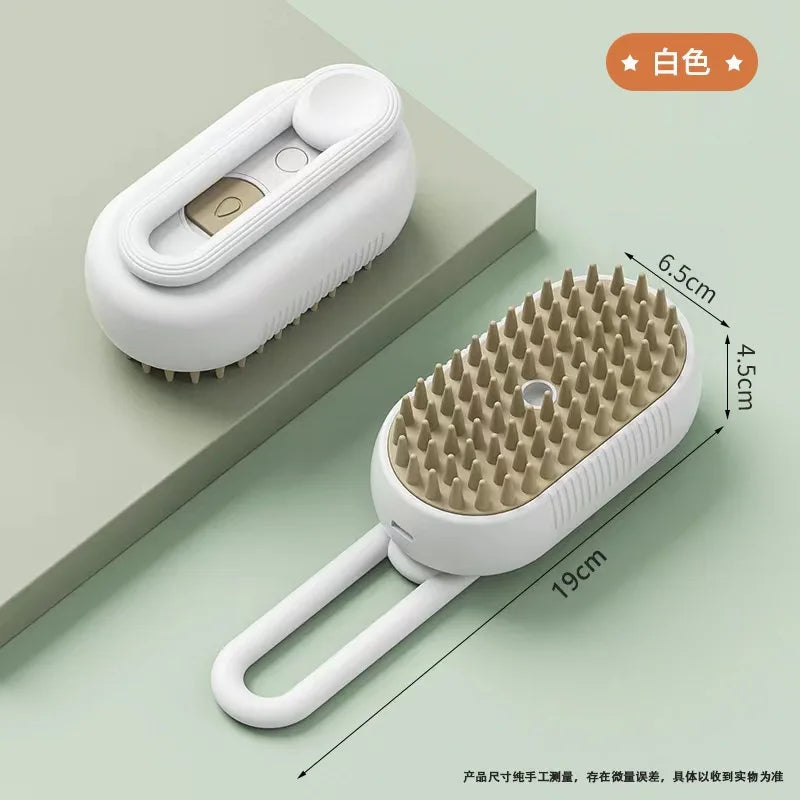 Cepillo de vapor para perros y gatos